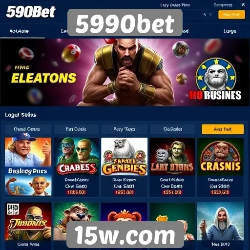 Comparativo de jogos disponíveis no 5990bet